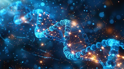 Modern and innovative background for a PPT, smart medical technology and innovative healthcare