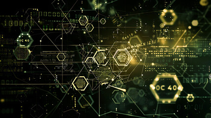 Obraz premium technology background