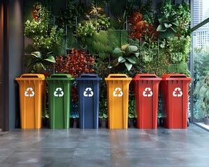 Comprehensive Waste Reduction and Recycling Program at an Office Building