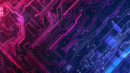 Obraz premium technology background