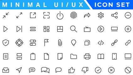 Minimalistic and simple looking glyph ui icons set for dark, light mode. Silhouette symbols for night, day themes. Solid pictograms. Vector isolated illustrations. Montserrat Bold, Light fonts used