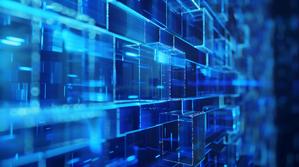 Obraz premium technology background