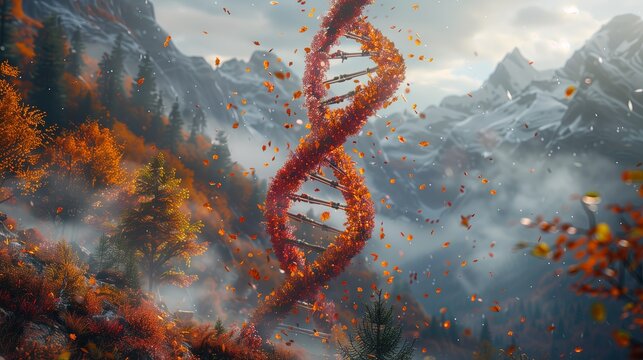 Fall's Molecular Masterpiece