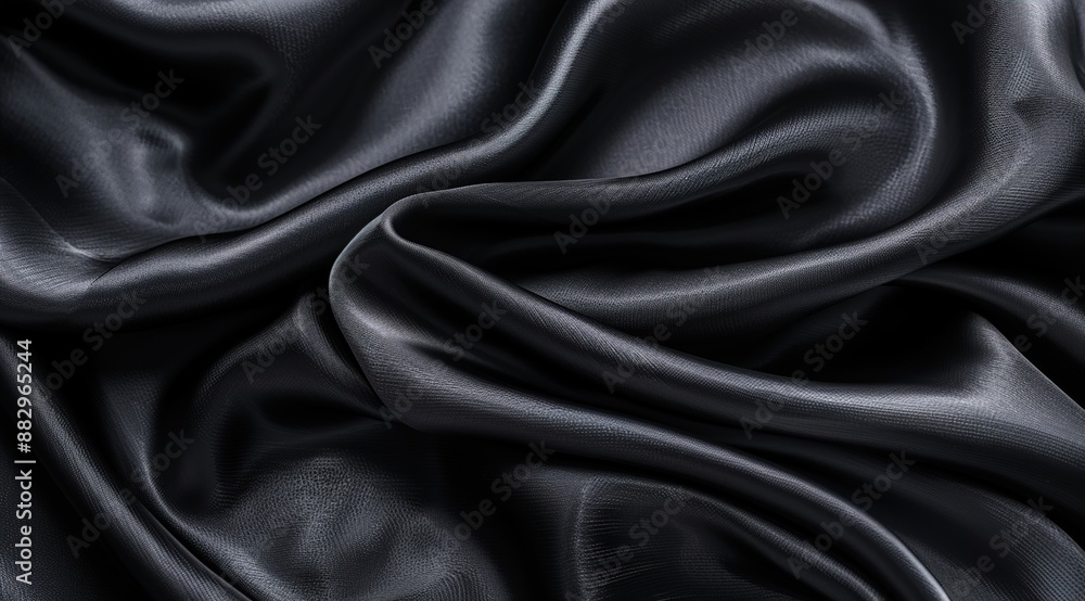 Canvas Prints black silk background