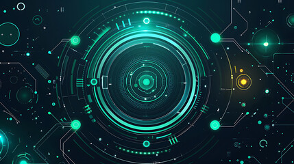 Fototapeta premium technology background