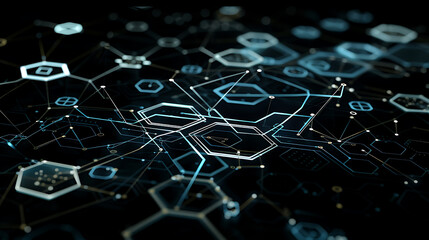 Obraz premium technology background