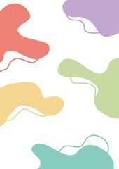 colorful wave pattern background