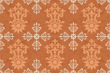 Traditional ethnic motifs ikat flora fabric pattern. Ikat embroidery Ethnic oriental background. Abstract, Texture, scarf, decoration, wallpaper
