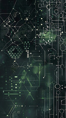 Obraz premium technology background