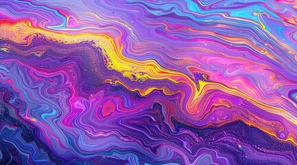 abstract background with  colourful waves