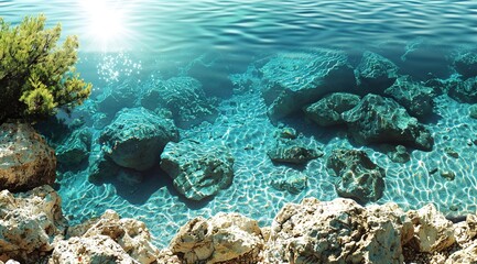 Obraz premium coral reef