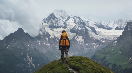 Adventure travel became a supernatural scene, with trails and peaks illuminated by the thrill of exploration