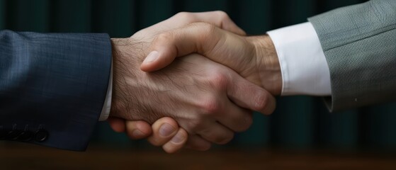 Obraz premium An agreement outlines the terms and conditions mutually accepted by the involved parties