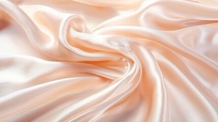 Obraz premium A piece of fabric with a very soft and smooth texture