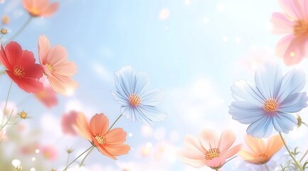 Obraz premium spring flowers