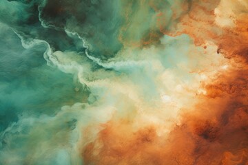 Aerial Symphony Rusty Debris and Cosmic Abstractions in Orange and Azure.jpeg