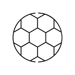 Fototapeta premium Football vector icon