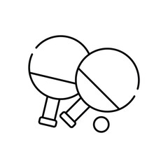 Ping Pong vector icon