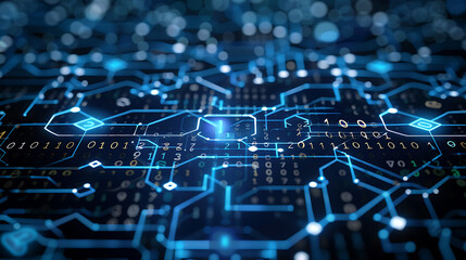 Obraz premium technology background