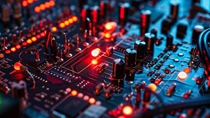 Fototapeta premium technology background