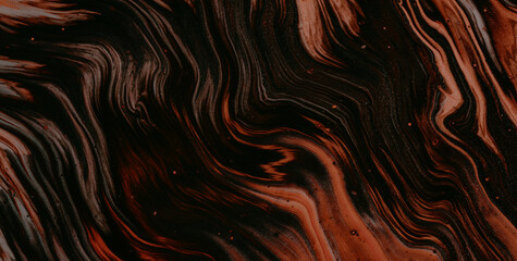 The Enchanting Dance: Free-Flowing Colors in Liquid Art with an Ethereal Touch