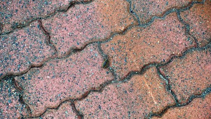 Fototapeta premium 使いやすいシンプル素材壁紙 茶色の煉瓦の壁