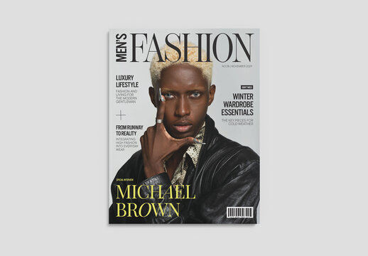 Magazine Cover Template