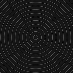 Fototapeta premium 3d silver rings background with shadows on black. Circled black texture. Dark grey ring pattern. Black and silver square background.