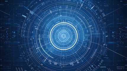 Obraz premium technology background