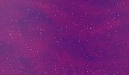 Purple Galaxy Background with Stars