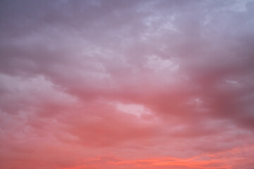 Sky with clouds