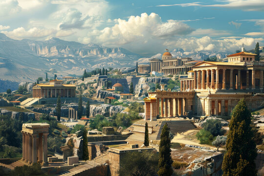 The magical beauty of the ancient Greek city Milestus.
