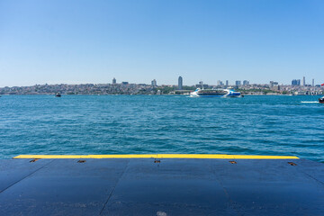 Promenade with sea view in Istanbul