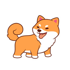 Adorable Shiba Inu Vector