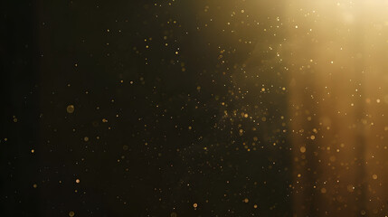 real dust particles floating in the air indoor with natural sun light