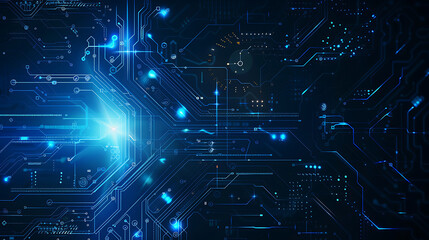Obraz premium technology background