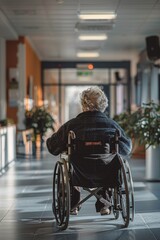 Obraz premium Care: Disability Nursing Home Support