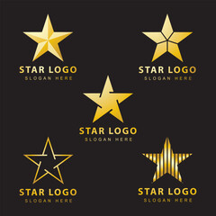 Star logo design vector template. Star logo template. Star logo icon