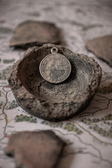 Silver Medal of 1864 of the Russian Empire: "For the conquest of the Western Caucasus 1859-1864".	
