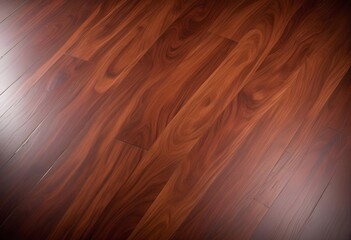 Obraz premium Polished dark solid Mahogany wood tiles texture, upper light, vertical pattern, knotted, polished