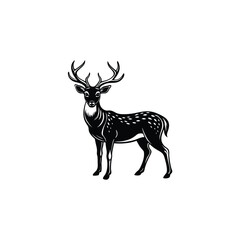 deer silhouette vector