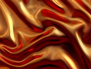 Obraz premium wave or wavy folds of grunge silk texture satin velvet material or luxurious Christmas background or elegant wallpaper design, background