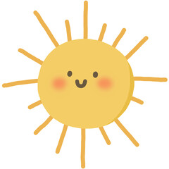 sun cartoon character