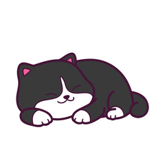 Adorable cat vector doing fun activities