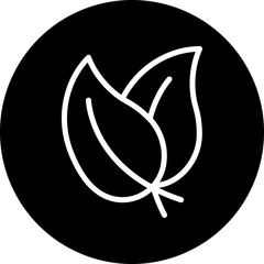 Natural Vector Line White Circle Black