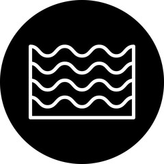 Fertilizer Runoff Vector Line White Circle Black