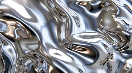 Shiny metallic surface as background image