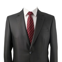 Men Black Suit, formal photo or passport photo suit template