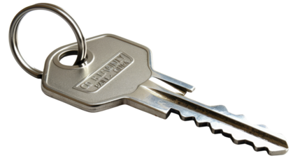 Key on transparent background
