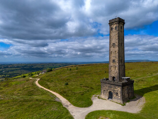 Peel Tower in Ramsbottom, Lancashire, England